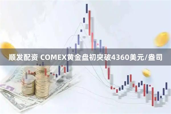 顺发配资 COMEX黄金盘初突破4360美元/盎司